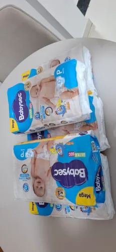 Fralda baby sec P R$30,00 cada pacote