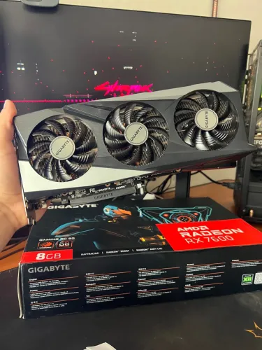 RX 7600 8GB TRIPLE FAN GIGABYTE
