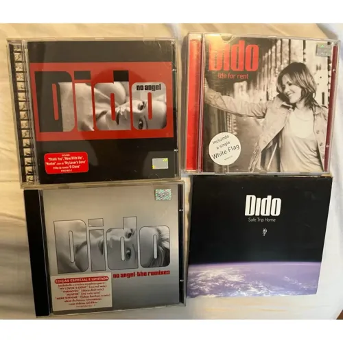 Dido kit 4 cds (No Angel - Life for Rent - Safe Trip Home - The Remixes)