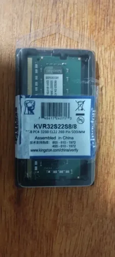 MEMÓRIA KINGSTON 8GB NOTEBOOK 