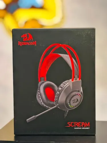 HEADSET REDRAGON SCREAM - NOVO LACRADO - SOMOS LOJA - TEMOS GARANTIA