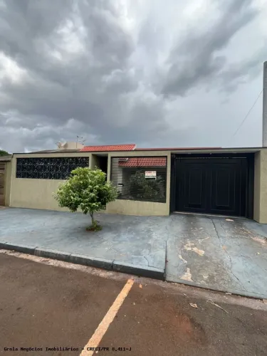 Casa para Venda em Campo Mourão, Jardim Copacabana, 4 dormitórios, 1 suíte, 2 banheiros, 3
