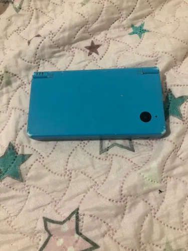 Nintendo DSI azul funcionando + carregador original
