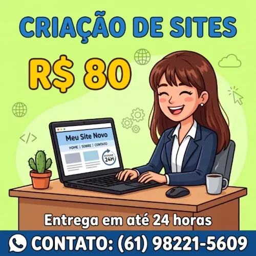 Website Para Seu Negócio Em Menos De 24 Horas.