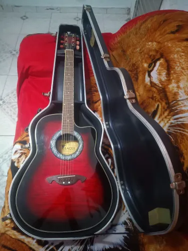 Violão Elétrico Ovation Eagle CH-306RB serial FC131043506