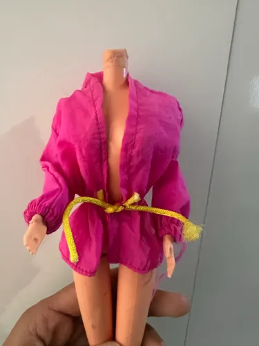 Blusa e mochila Barbie eco camping estrela