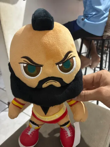 Pelúcia Zangief Street Fighter Original