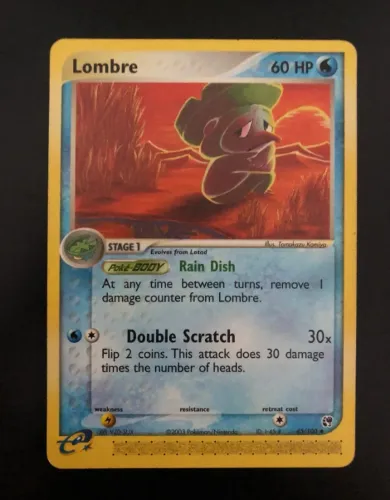 Lombre - Sandstorm - Pokémon Card
