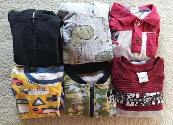Lote de Inverno Para Meninos - Tam: 18/24 Meses