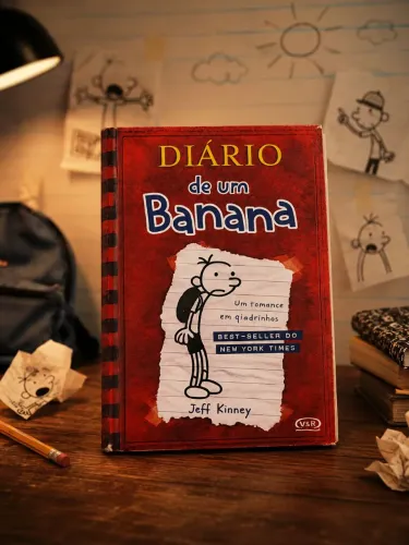 Diário de um Banana HQ Quadrinho Livro Usado 