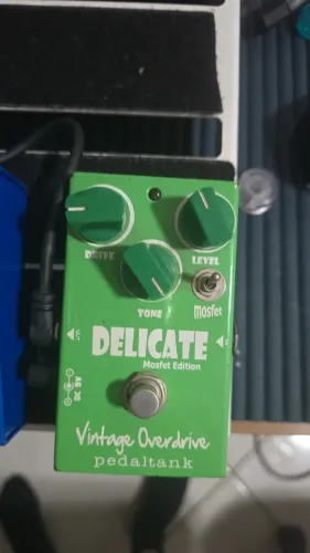 Pedal Delicate overdrive raro unico no brasil