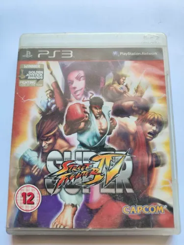 Super Street Fighter 4 - Playstation 3 PS3 em Uberlândia e Uberaba.