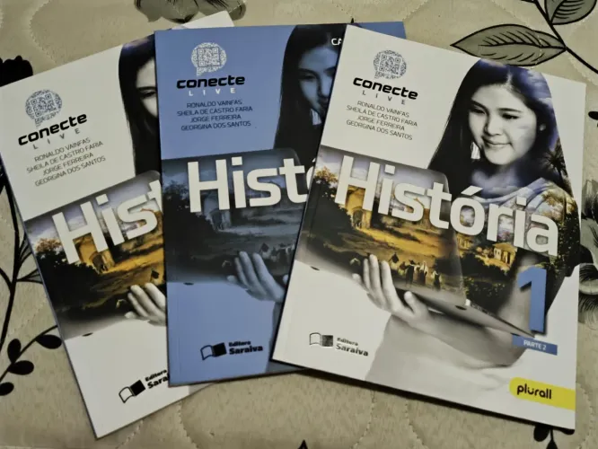BOX DE LIVRO DE HISTÓRIA 1 CONECTE LIVE (SARAIVA)
