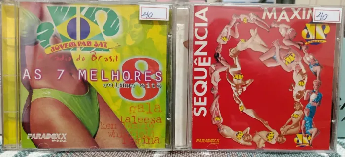 2 CD's Dance Music em Super Promoção!