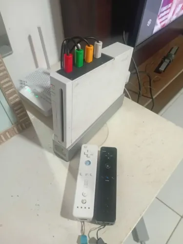 Nintendo wii com adaptador bluetooth