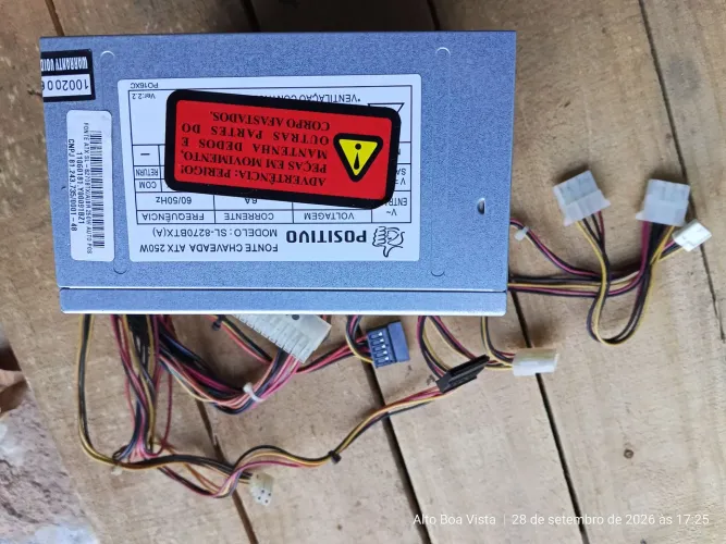Fonte chaveada Positivo 250W