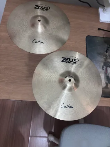 HIHAT ZEUS CUSTOM NOVO 14 POLEGADAS