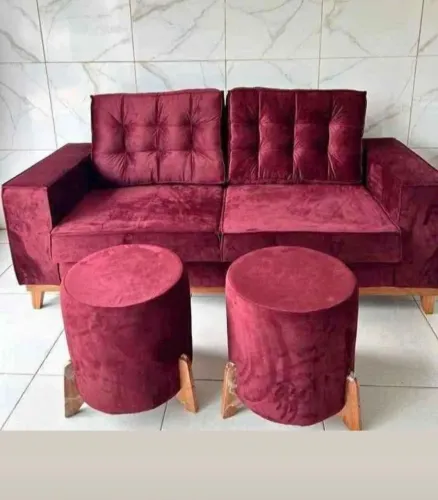 Kit de sofá retrô 