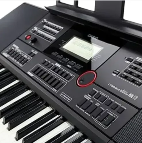 Teclado Arranjador Casio CT-X5000 61 Teclas + Suporte + Capa + Pedal