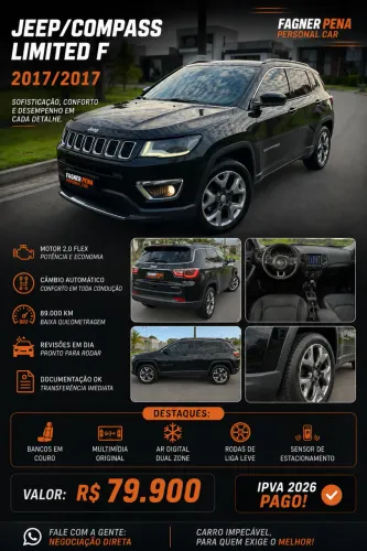Jeep Compass Limited 2.0 4X2 Flex 16V Aut. 2017
