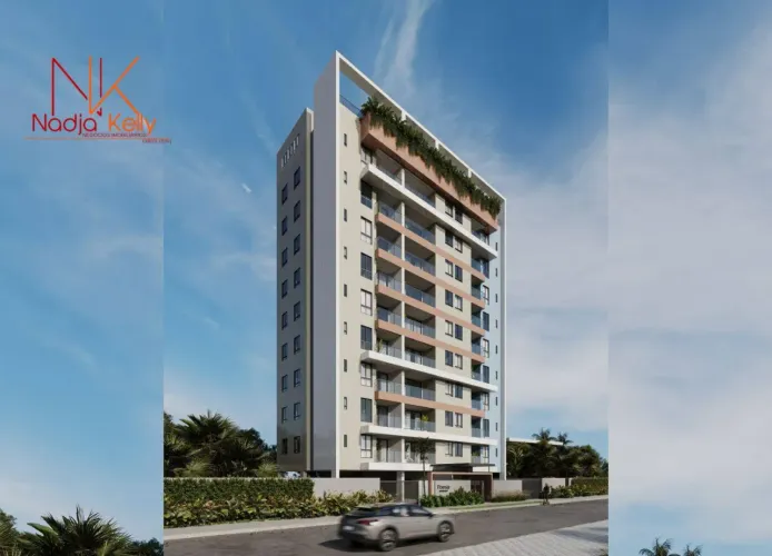 Apartamento com 2 dormitórios à venda, 60 m² por R$ 505.634 - Bessa - João Pessoa/PB