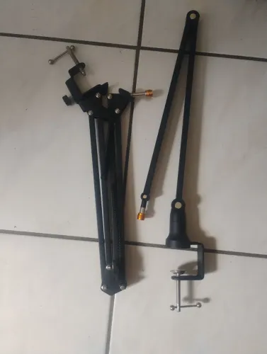 Suporte de mesa para microfone