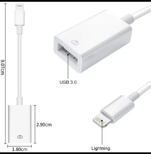 Cabos OTG TIPO C, LIGHTNING, V8, V3 NOVOS LEIAM A DESCRIÇÃO 