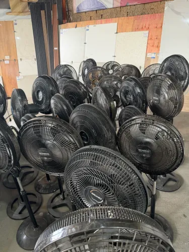 Ventilador testado e funcionando