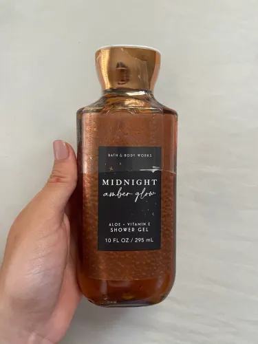 shower gel bath & body works midinight amber glow