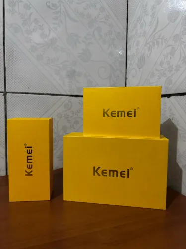 KIT MÁQUINA BARBEARIA KEMEL