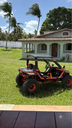 Mini Buggy MAQ 400 - Motor Branco 15 HP (Partida Elétrica) - Oportunidade Única!