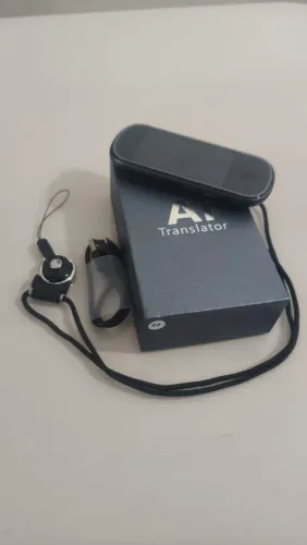 Tradutor Inteligente Portátil AI Translator Mod PEI-Z2 Preto