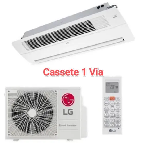 Ar Split LG Dual Inverter 24000 BTUs - 1 Via