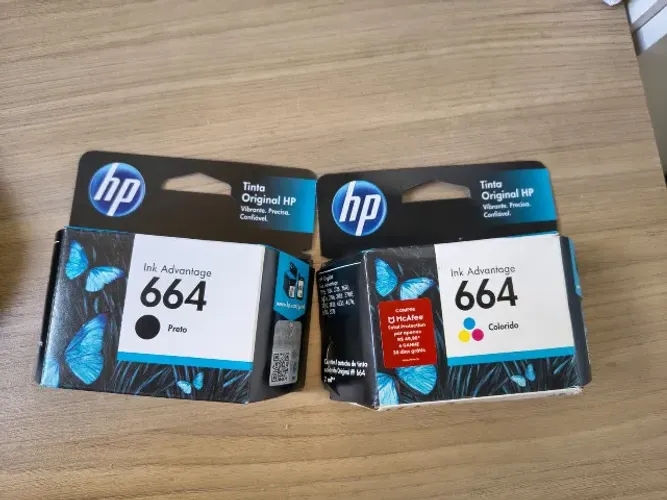 Kit cartuchos HP 664 - Novo