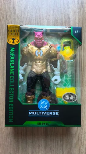 Kilowog (Green Lantern) McFarlane Collector Platinum Edition 7" Action Figure