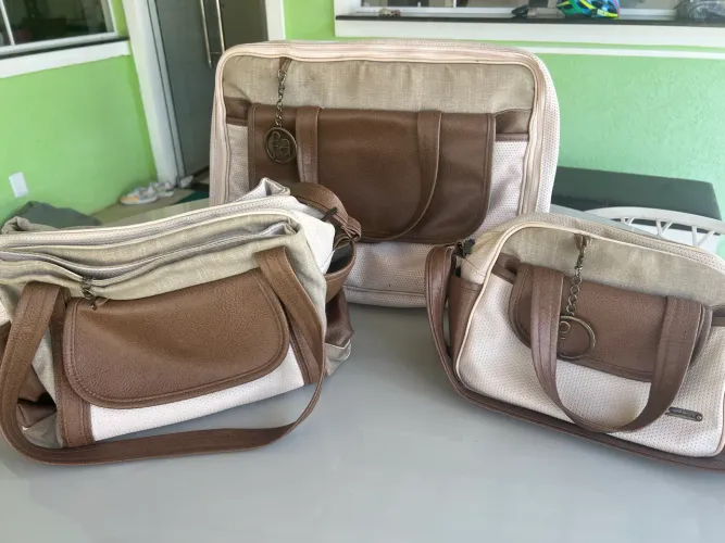 Kit bolsa de amamentação menina