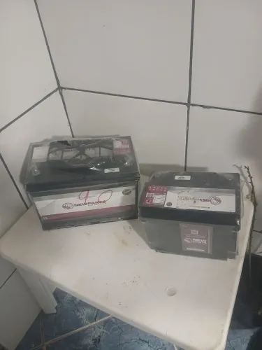 Bateria nova 60 e 90 amperes não é a base de troca