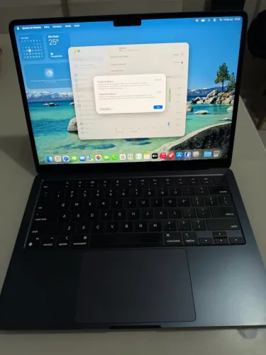 MacBook Air M2 256/8ram 199 ciclo aparelho zero