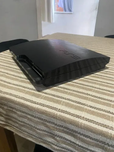 ps3 slim (TROCO POR PLACA DE VIDEO LEIA A DESCRIÇÃO)