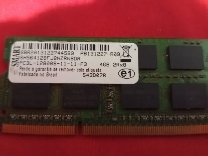 Vendo memória ram DDR3 notebook