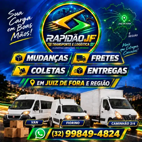 Mudanças, fretes e coletas.