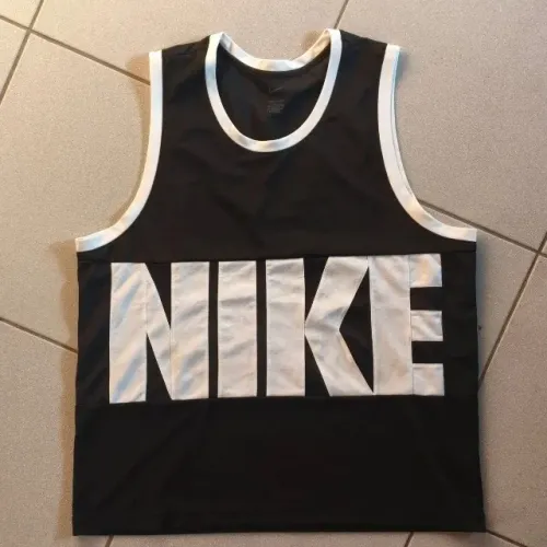 camisa original regata preta nike dri fit tamanho xgg 2xl