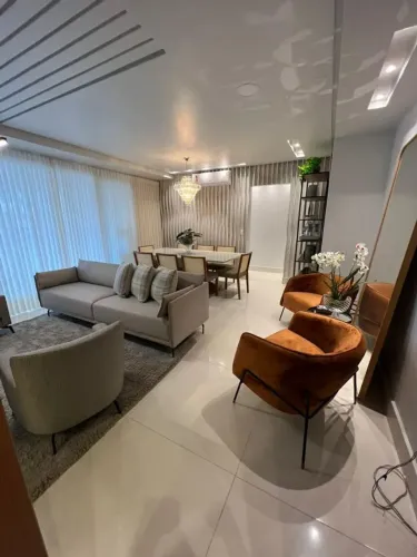 Apartamento 3 Suítes 114m² Nascente Varanda Gourmet 02 Vagas Setor Bueno oa lado do WR
