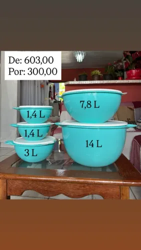 PROMOÇÃO DE TUPPERWARE