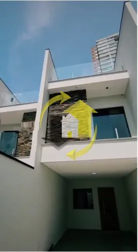 VILA FORMOSA - SOBRADO NOVINHO - TRIPLEX COM 150 M² - 3 SUITES - 2 VAGAS - FINO ACABAMENTO