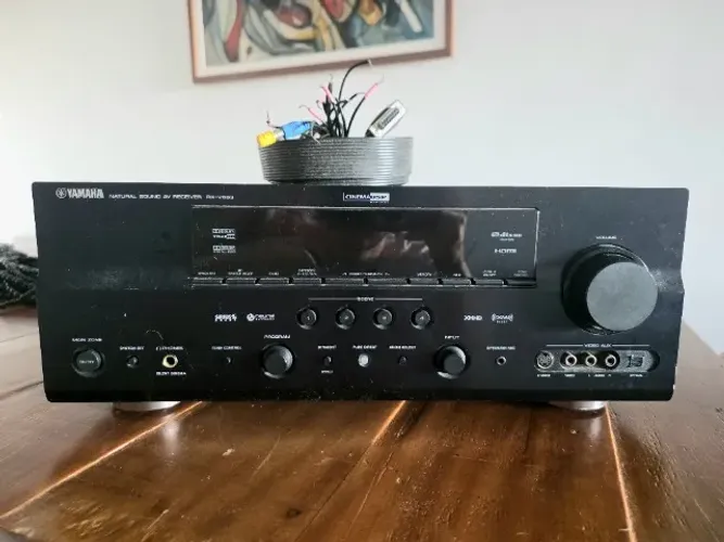 Receiver Yamaha RX-V663 7.1 HDMI Dolby TrueHD 110V