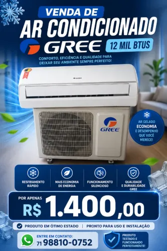 Arcondicionado 12 mil btus 