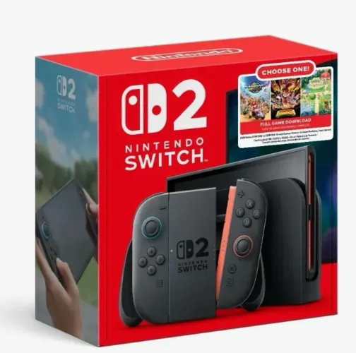 Nintendo switch 2 256gb novo caixinha lacrado