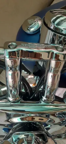 Riser de guidão original harley davidson deluxe 
