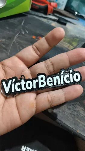 Chaveiro personalizado com seu nome